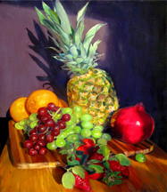 Still-life with Pineapple