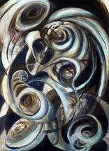 Innerscape with Bird Scull